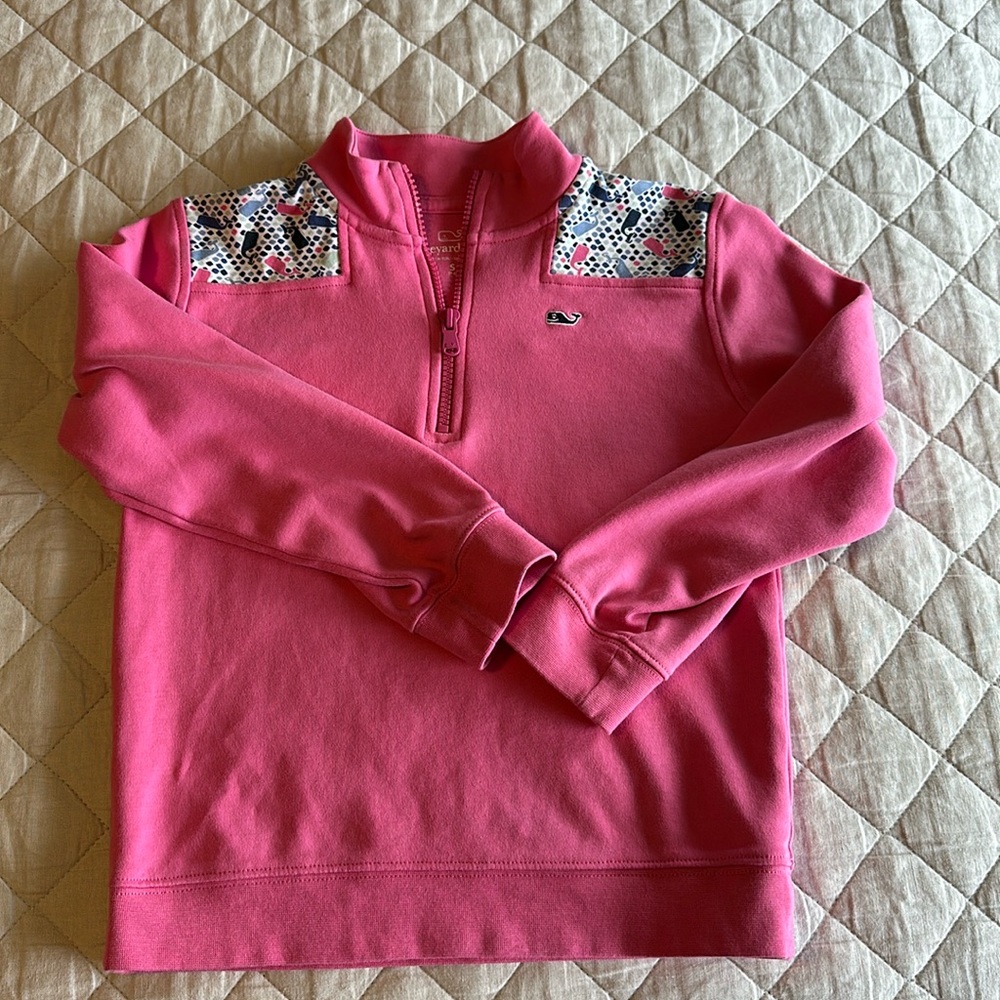 Cute vineyard vines Shep shirt quarter zip ⛵️